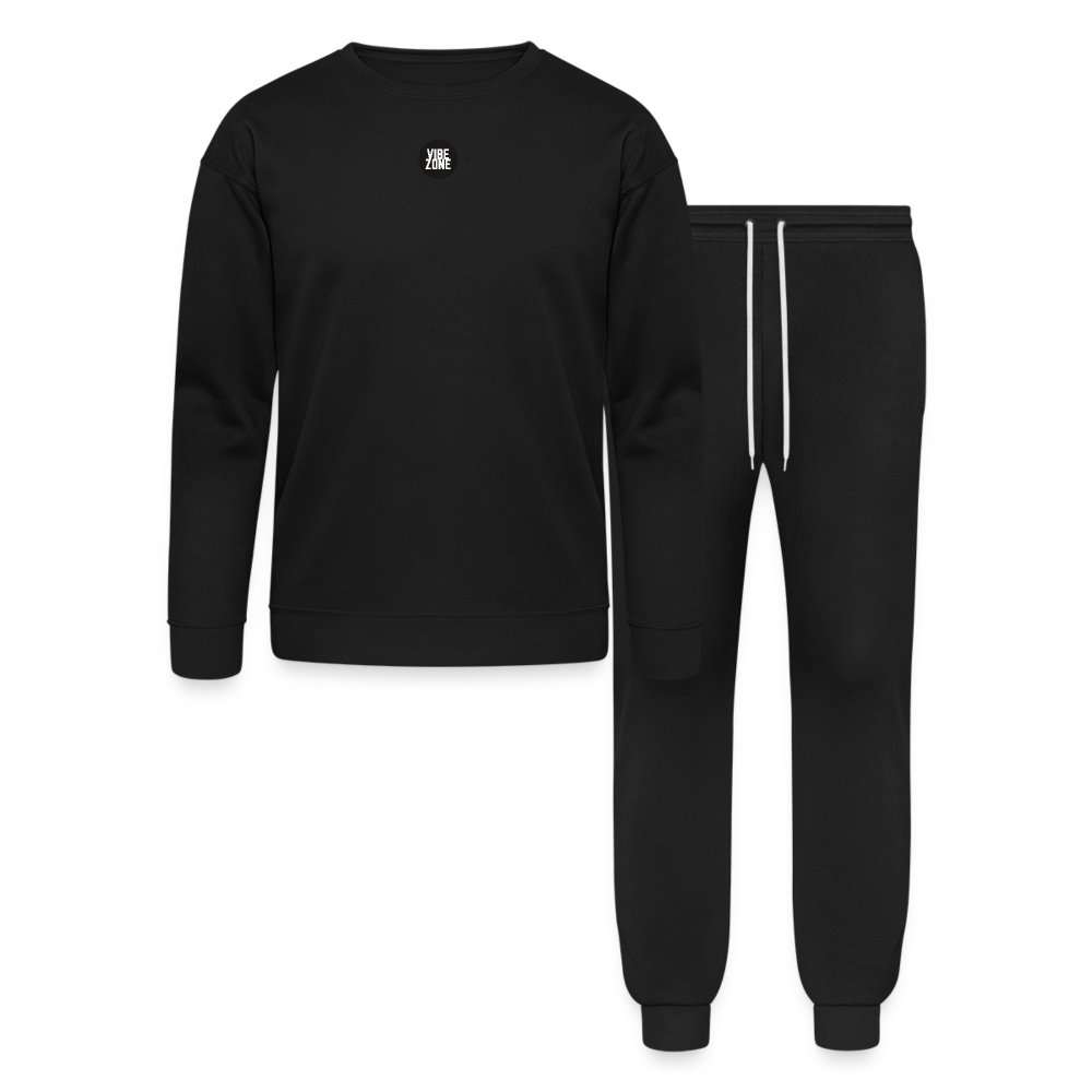 Keep Life Simple Unisex Lounge Wear Set - black